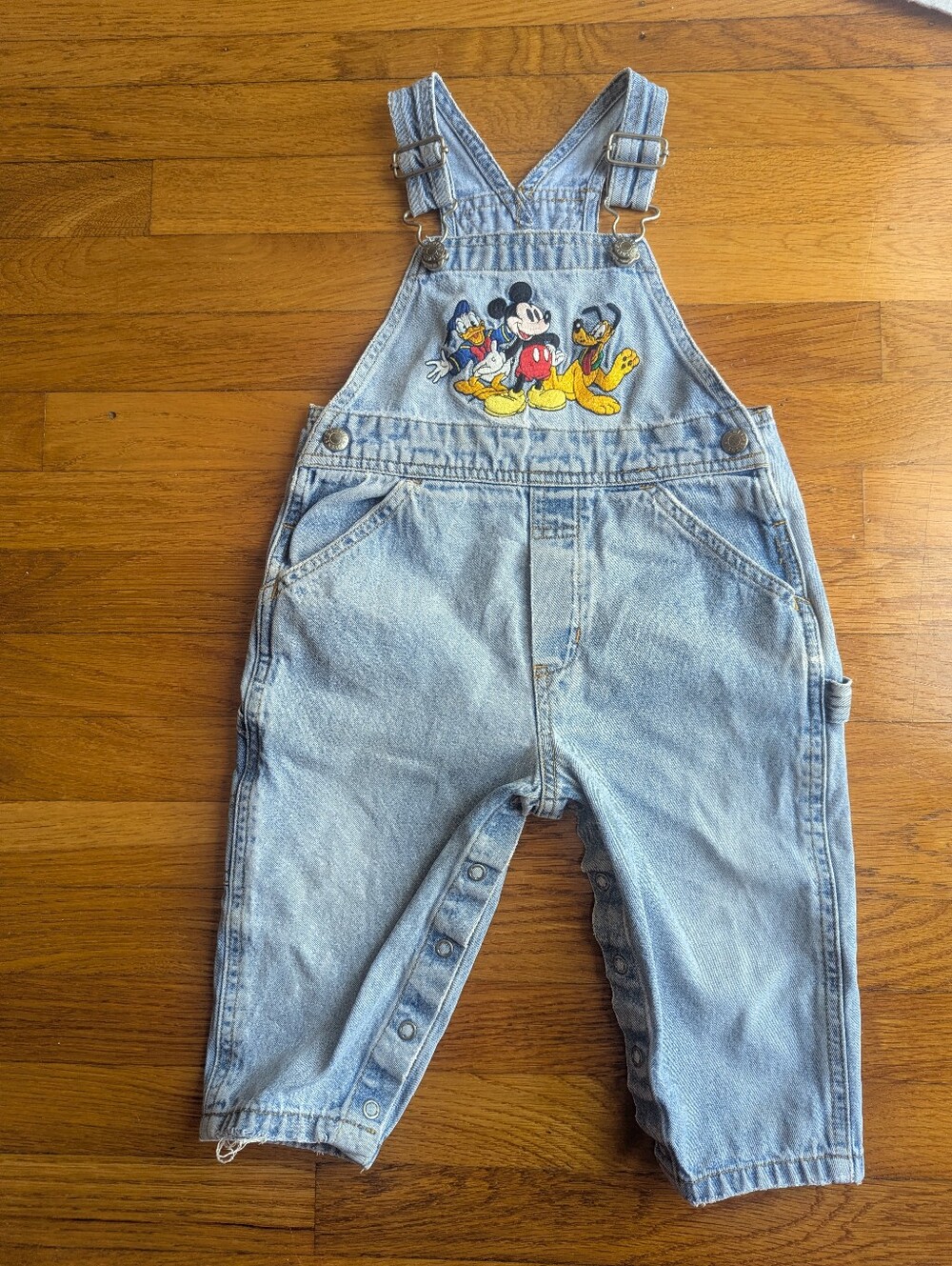 Vintage Disney store Mickey Overalls